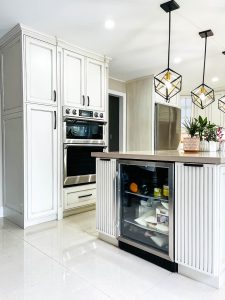 white kitchen cabinets renovation brampton